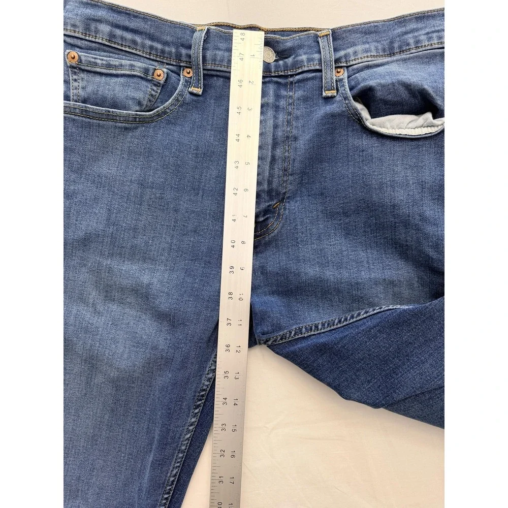 Levi's 502 Jeans Mens 33x32 Blue Medium Wash Regular Tapered‎ Denim Pants